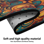Psychedelic Fractal Rug | Gaming and Yoga Floor Mat
