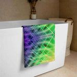 Electric Grid Quick-Dry Beach Towel Detailed View 8 | Our Phoenix Rise