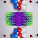 Electric Grid Quick-Dry Beach Towel Detailed View 5 | Our Phoenix Rise