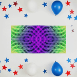 Electric Grid Quick-Dry Beach Towel Detailed View 4 | Our Phoenix Rise