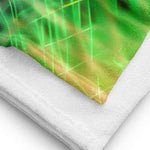 Electric Grid Quick-Dry Beach Towel Detailed View 7 | Our Phoenix Rise