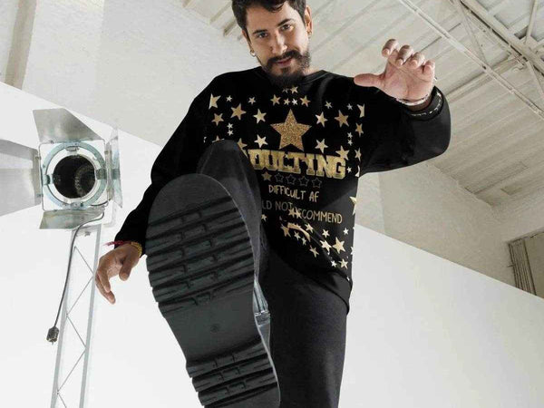 Sarcastic Christmas Sweater with Adult Humor