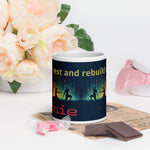 Personalized Yoga Affirmation Mug - 20oz Front View Detail | Our Phoenix Rise