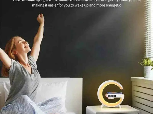 Wireless Charger - 15W Eco Speaker RGB Clock | 2025