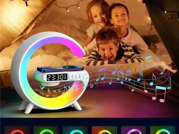 Wireless Charger - 15W Eco Speaker RGB Clock | 2025