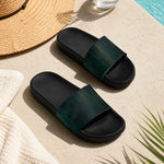 Women's Dark Teal Slide Sandals - Poolside Lifestyle | Our Phoenix Rise