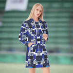 Print Geometric Hoodie Dress (4 Styles)| Iron Phoenix GHG