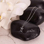 Zodiac Sign Necklace - Gold Taurus symbol with birth dates | Our Phoenix Rise